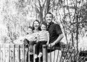 Joyful Two Year Old Twin Family Pictures taken in Tioga,Florida