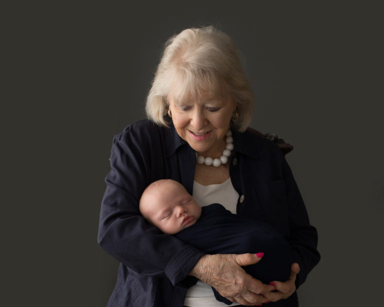 Great Grandma with great grahdchild James in Gainesville Florida