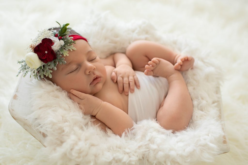 4 week old newborn photography