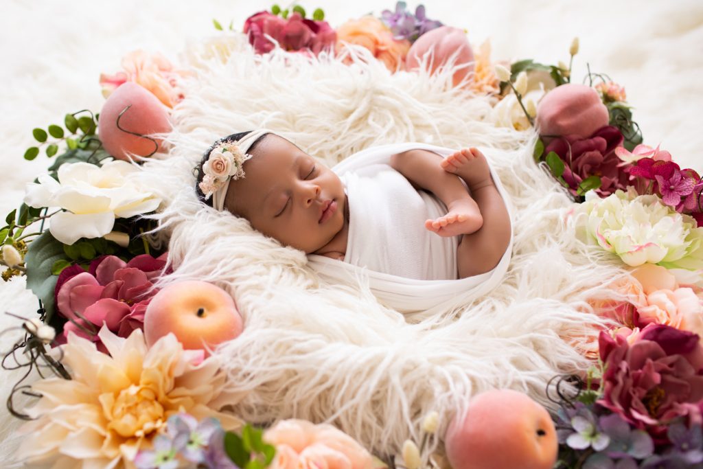 newborn photography girl