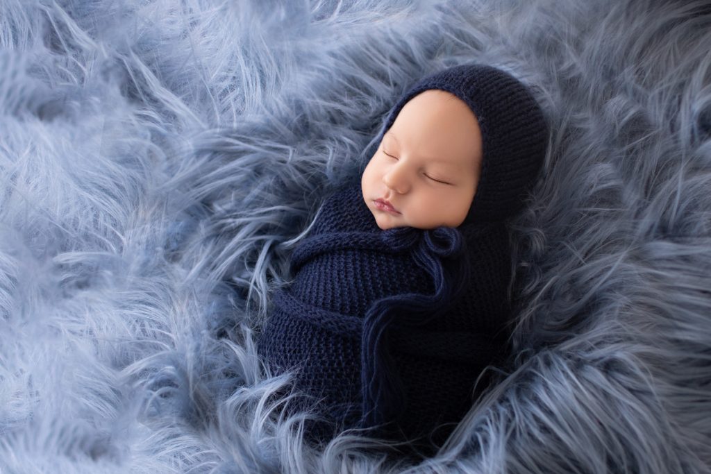 Newborn Photos in a Studio