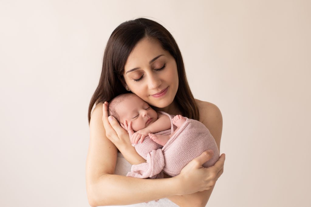 Rainbow Baby Newborn Photos