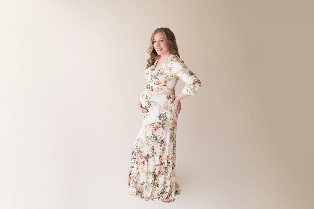 Floral Maternity Photos