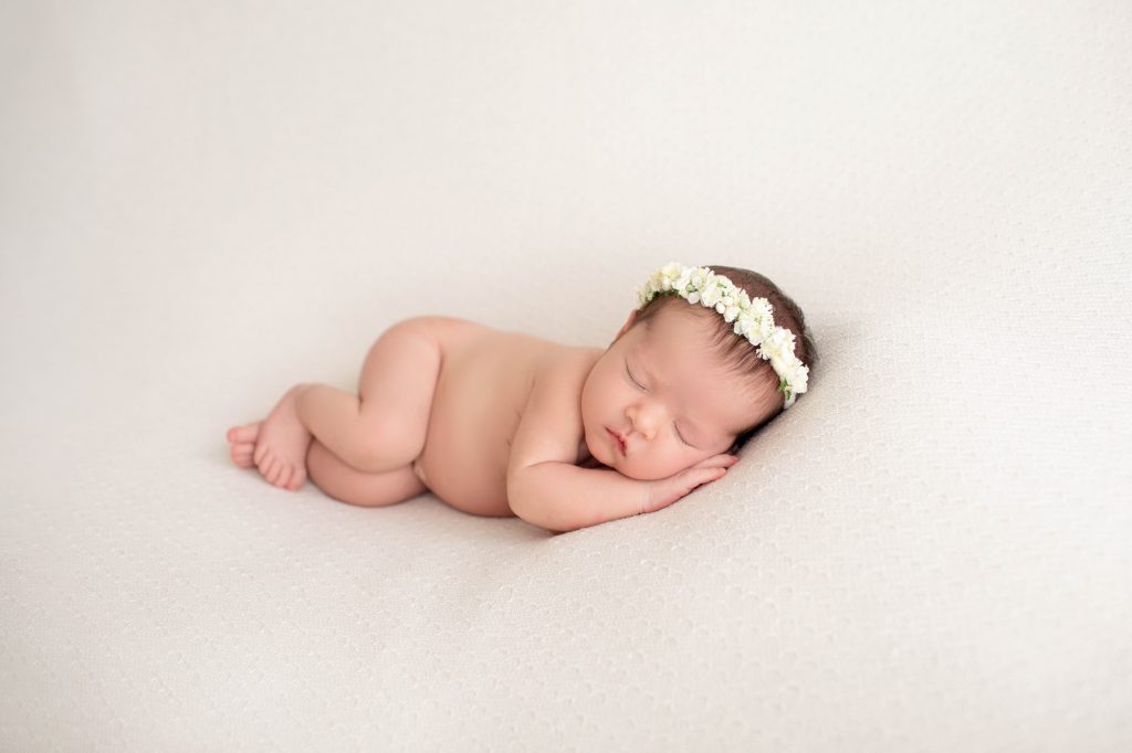 newborn baby girl photo