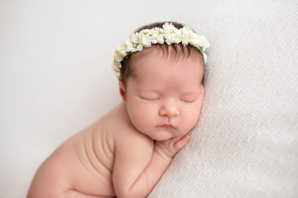 newborn baby girl photo