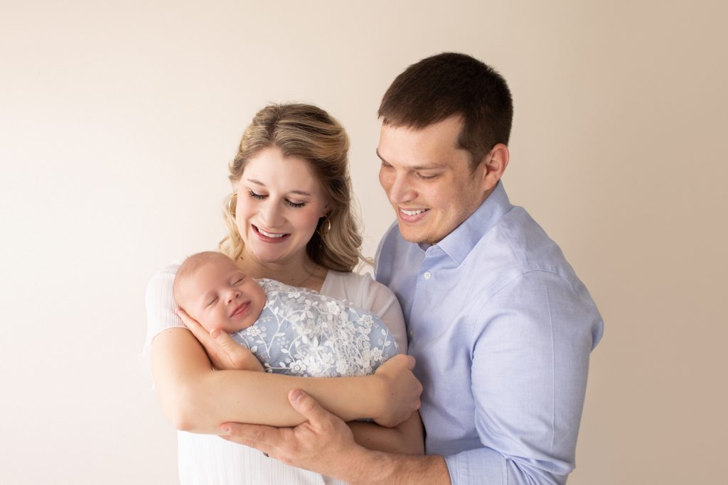 Father Daughter Newborn Photography