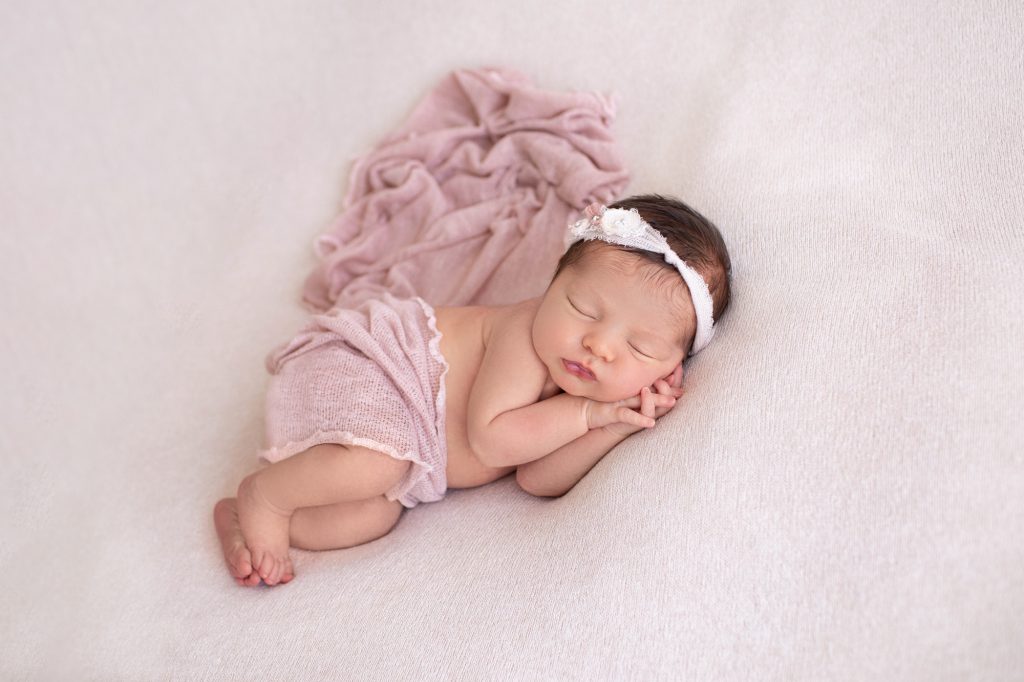 Pink Woven Baby Wrap