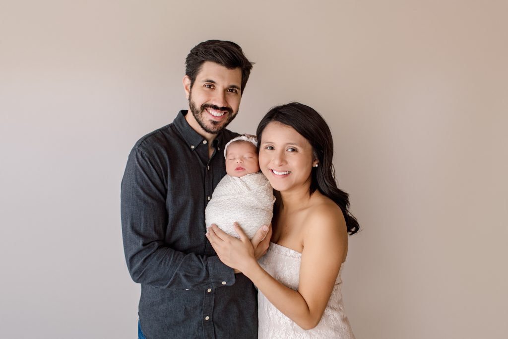 newborn baby family photo