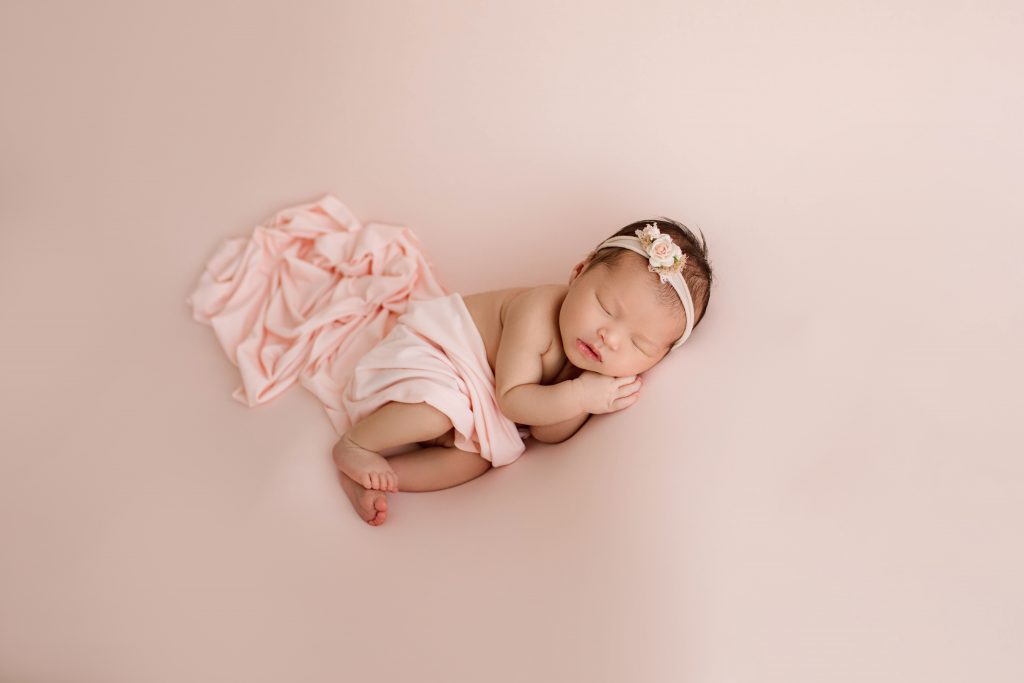 newborn baby girl photo