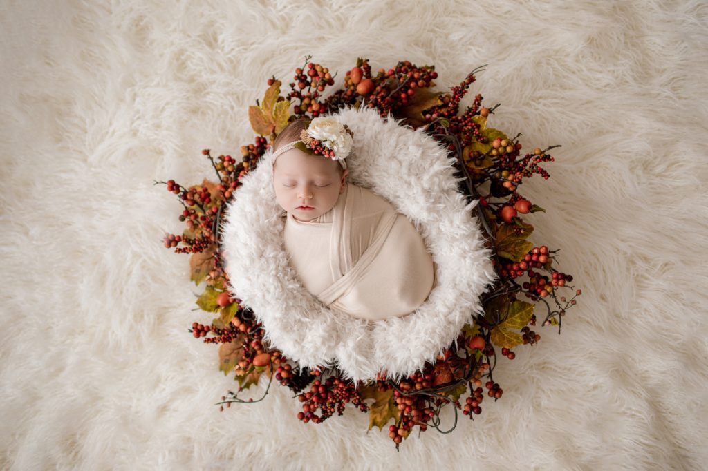 Best Newborn Photographer Gainesville, Florida, Poses for Baby Girl
