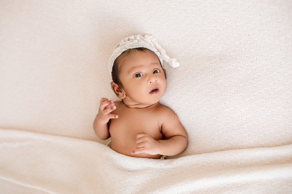Bright Eyed Newborn Baby Photos Gainesville Florida Photographer