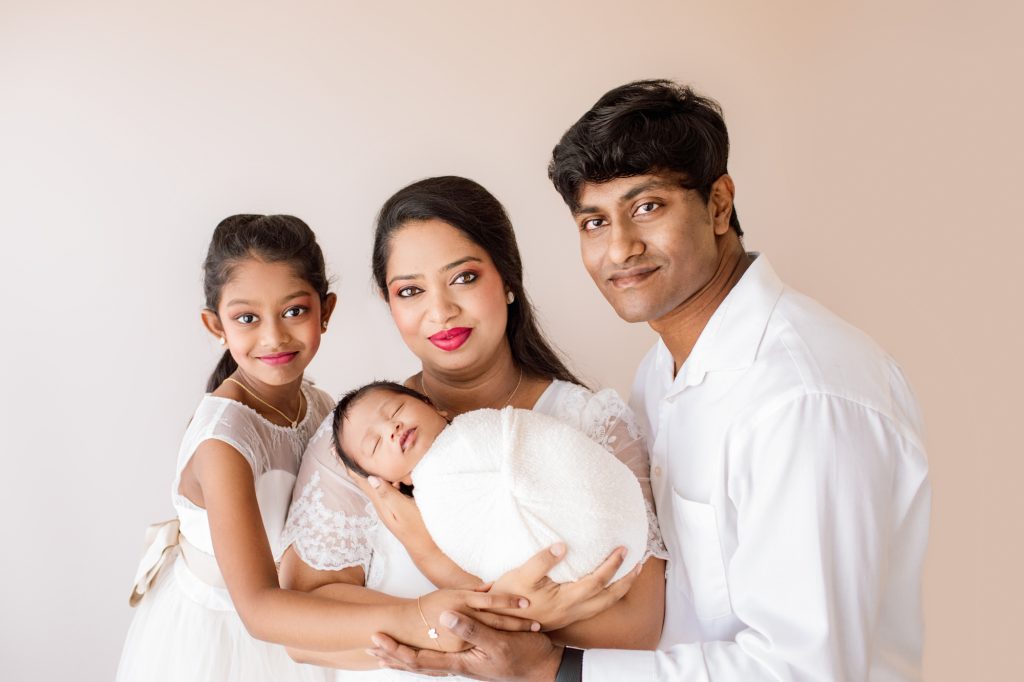 Newborn Family Photos with Siblings Gainesville, FL