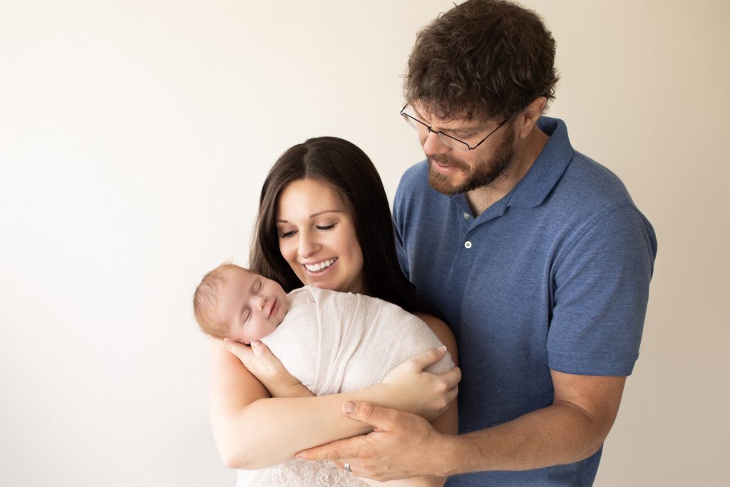 Newborn Baby With Mom & Dad Gainesville, FL