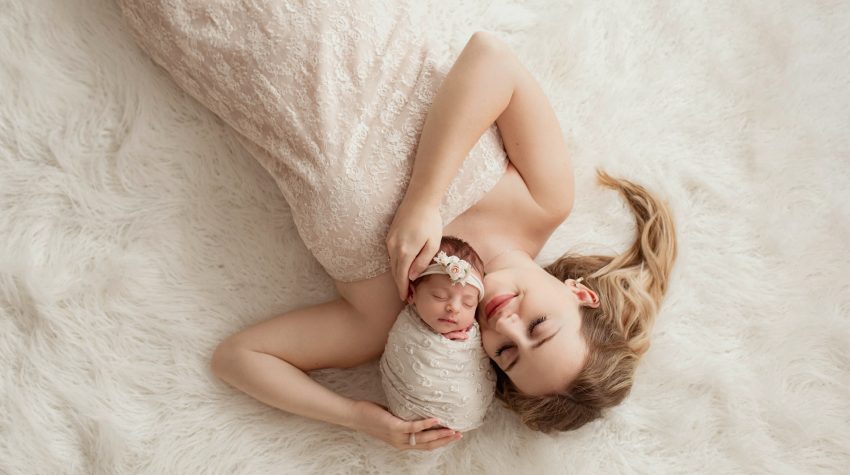 Newborn Baby With Mom Gainesville, FL