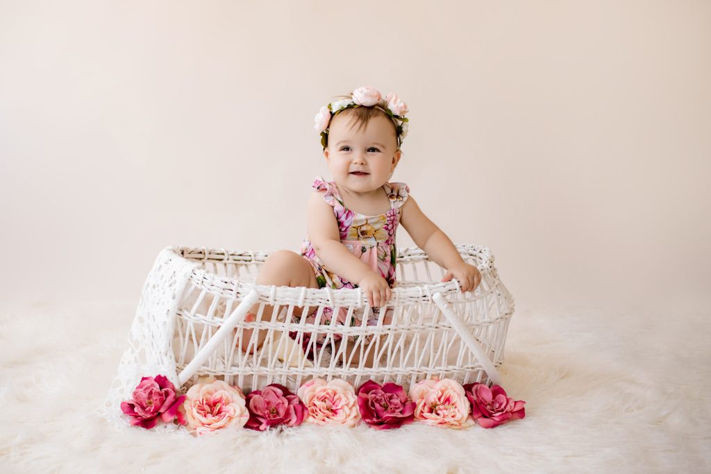 Milestone Photos for Baby Girl in Gainesville, FL