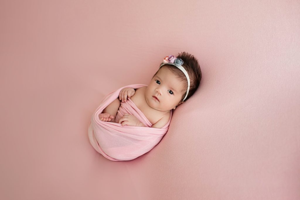 Newborn Baby Girl Photo Session Gainesville, FL