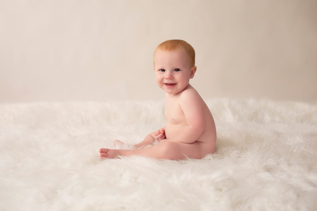 Nine Month Milestone Baby Boy Photos