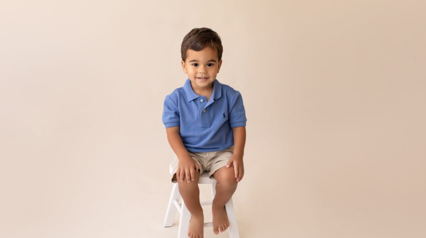 Professional Photo Session for Two-Year-Old Boy in Gainesville, FL