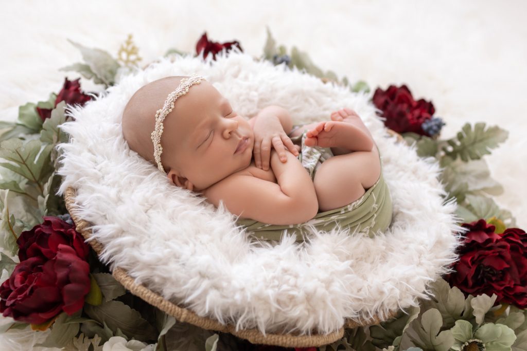 Baby Girl Newborn Photos in Gainesville, Florida