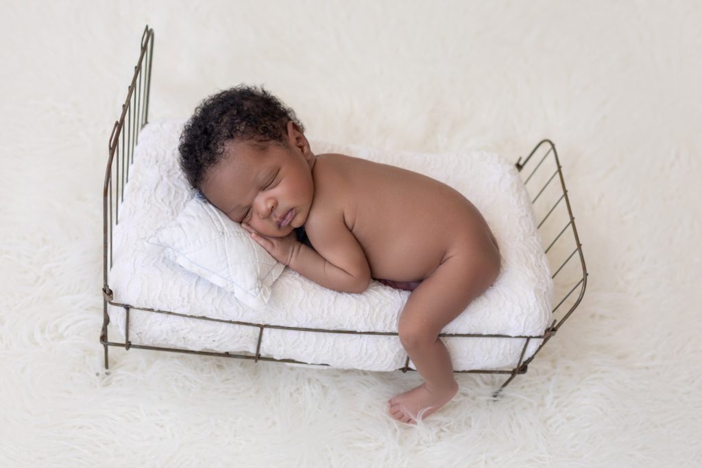 Birthday Suit Newborn Photos