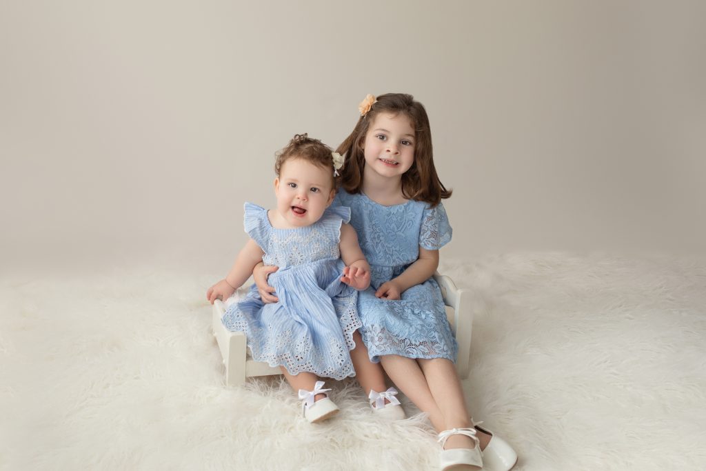 big sister little sister photo session