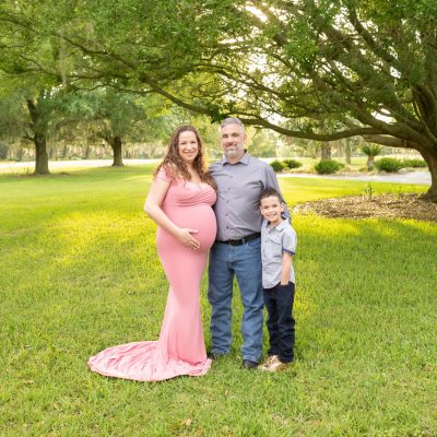 Outdoor Family Maternity Photos