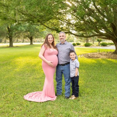 Outdoor Family Maternity Photos