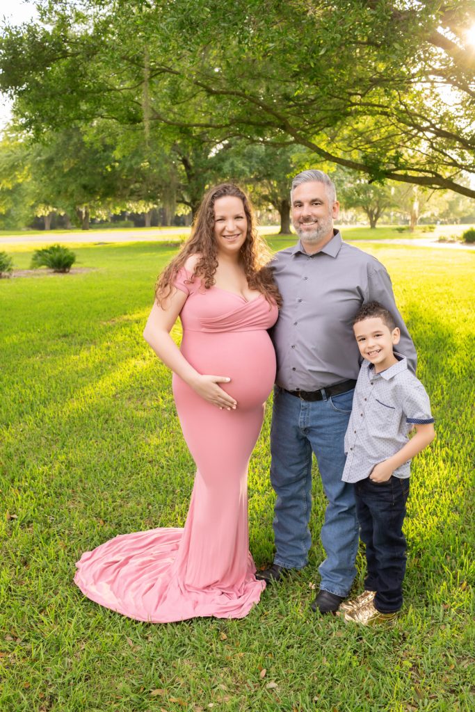 Outdoor Family Maternity Photos