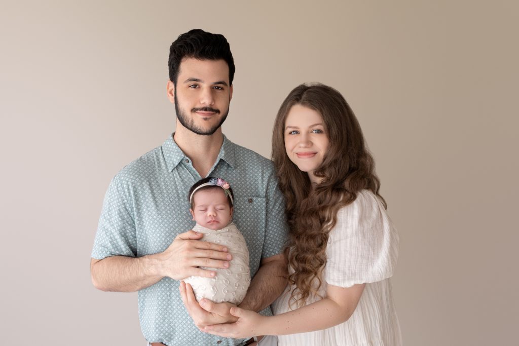 Newborn Baby With Mom & Dad Gainesville, FL