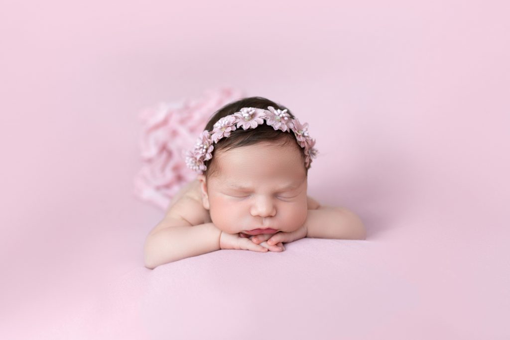 Newborn Baby Girl Creative Photos Gainesville, Florida