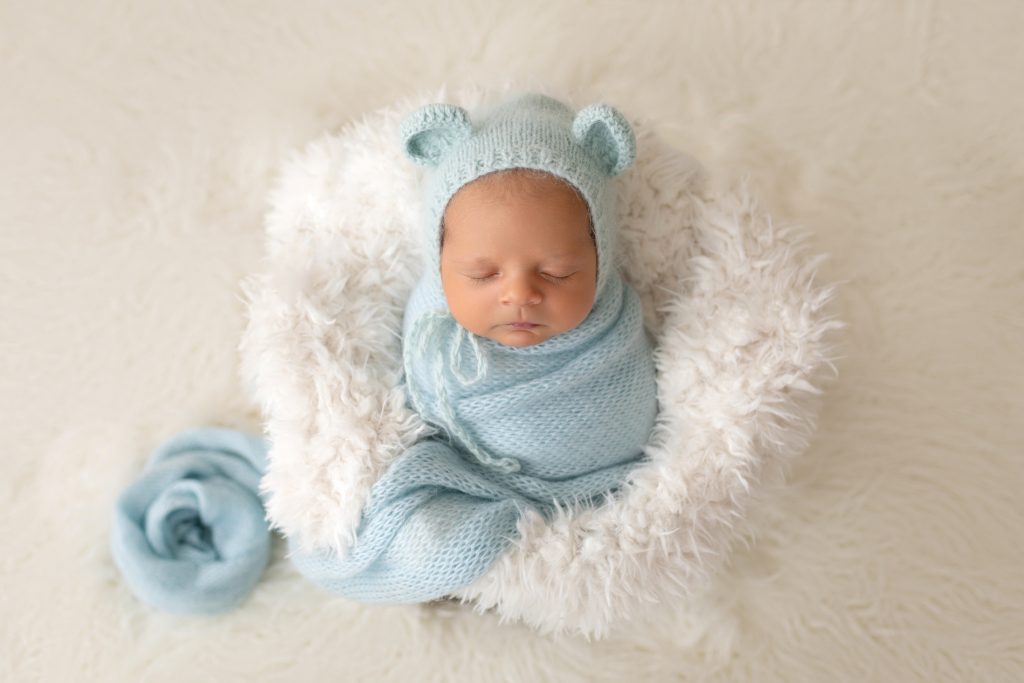 Creative Newborn Baby Boy Portraits