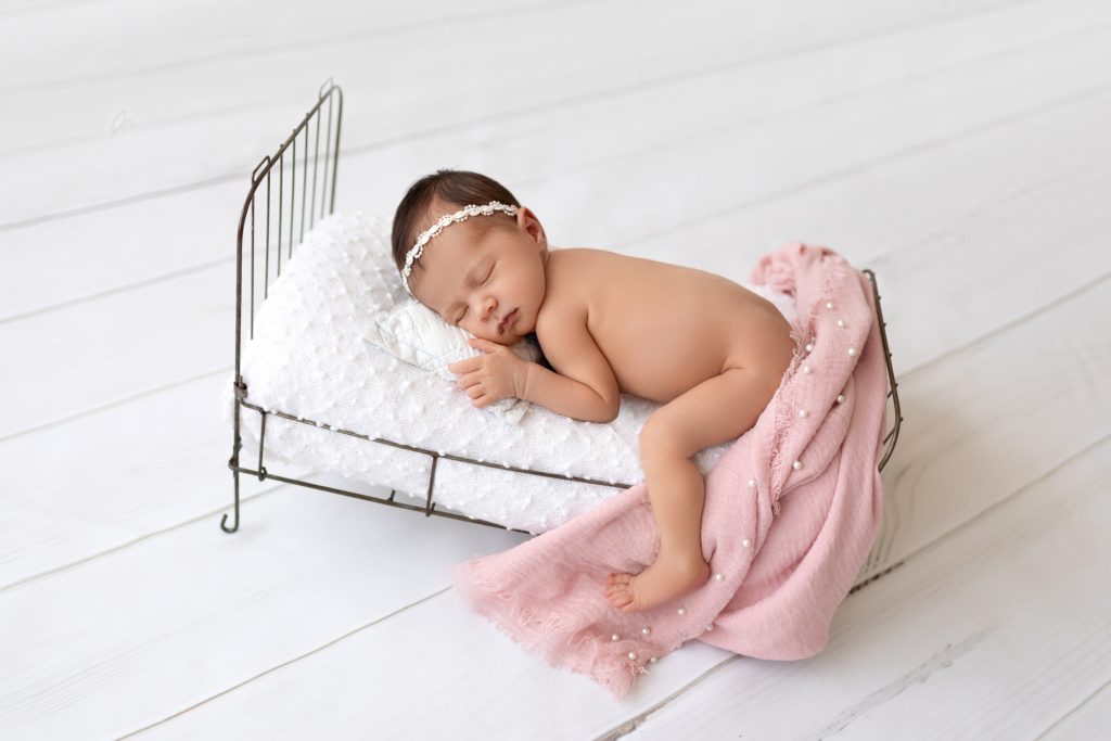 Creative Newborn Baby Girl Photography